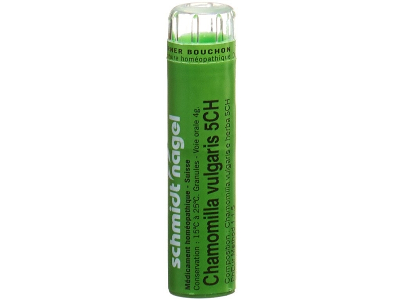 SCHMIDT-NAGEL chamomilla vulgaris granules 5 CH 4 g