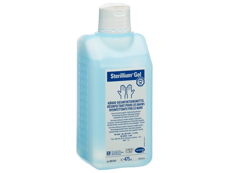 STERILLIUM GEL Händedesinfektion Fl 475 ml