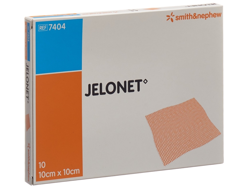 JELONET compresses de gaze paraffinées 10cmx10cm st 10 pièces