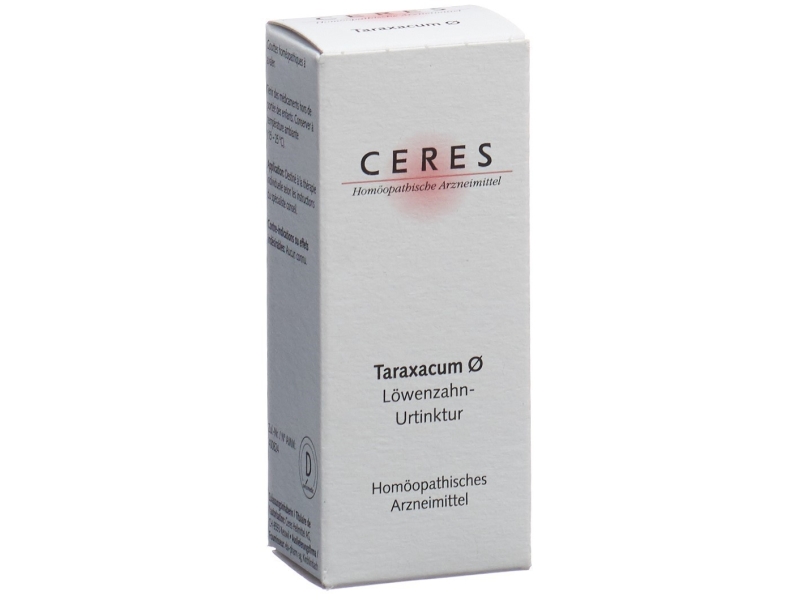 CERES Taraxacum teinture mère 20 ml