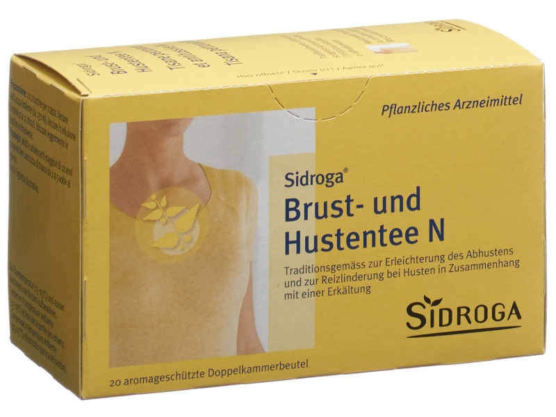 SIDROGA Brust- und Hustentee N 20 Beutel 2 g