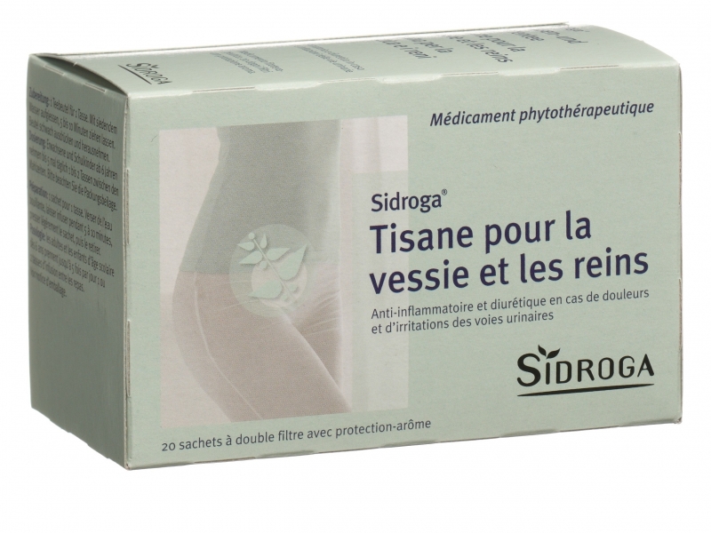 SIDROGA Tisane pour la vessie et les reins 20 sachets 1.3 g