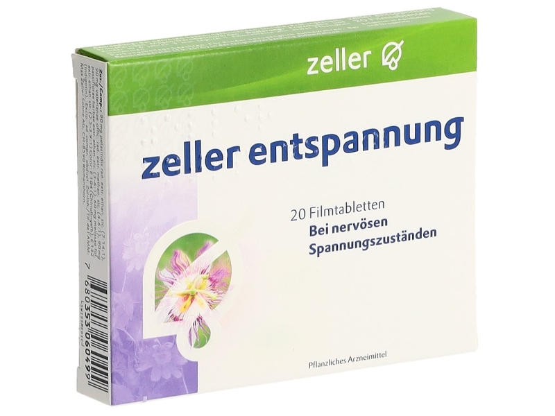 ZELLER Entspannung Filmtabl 20 Stk