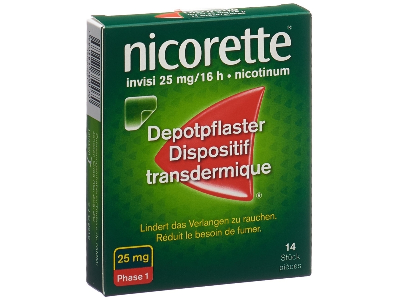 NICORETTE Invisi cerotto transdermico patch 25 mg/16h 14 pezzi