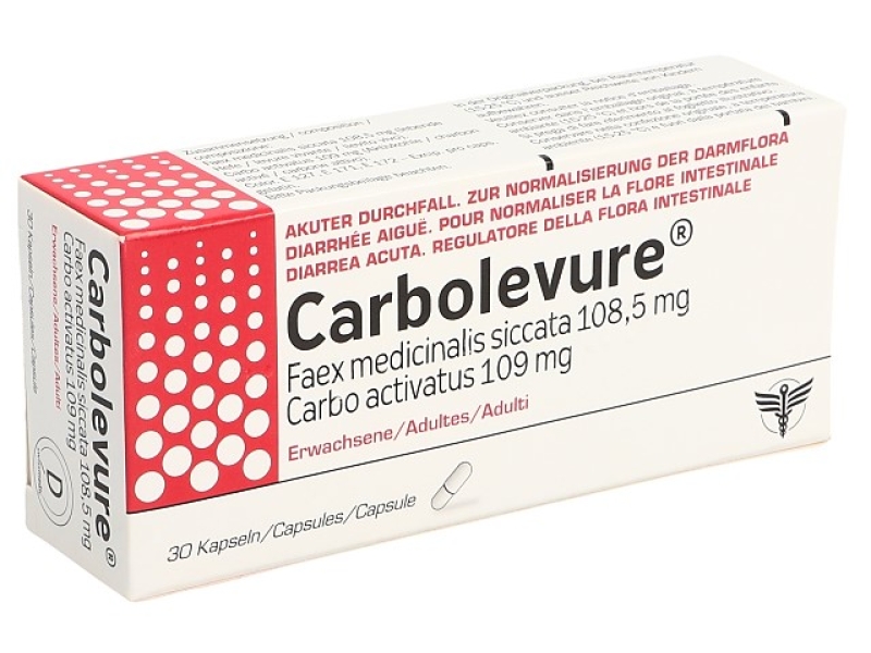 CARBOLEVURE 30 Kapseln