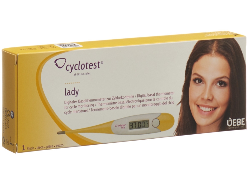 CYCLOTEST lady Frauen Thermometer Digital