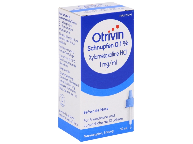 OTRIVIN Raffreddore gocce nasale 0.1 % 10 ml