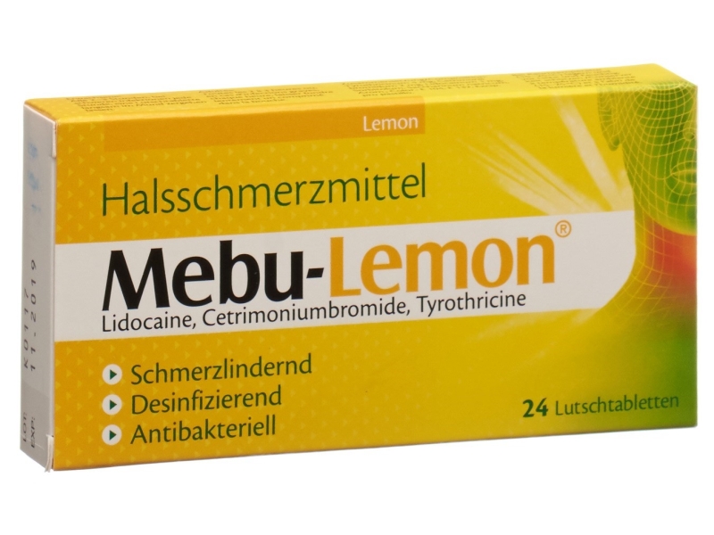 MEBU-LEMON Lutschtabletten 24 Stück