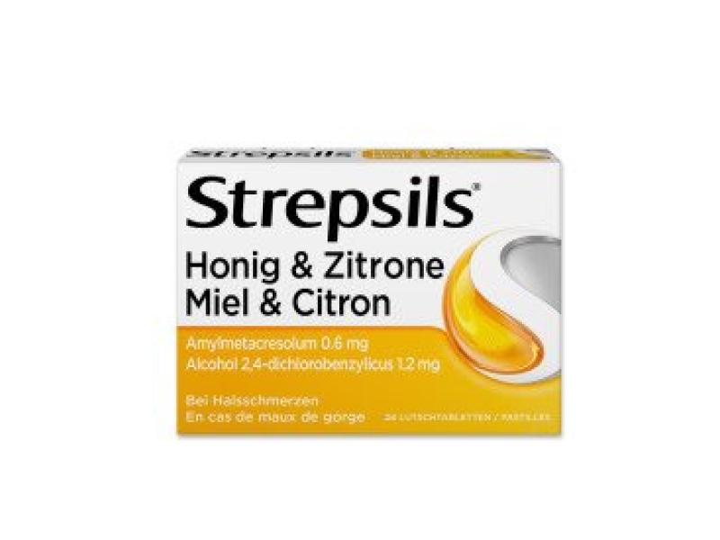 STREPSILS Lutschtabl Honig & Zitrone 24 Stk