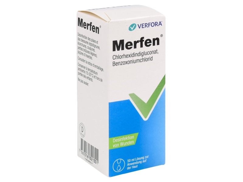 MERFEN solution aqueuse incolore 50 ml