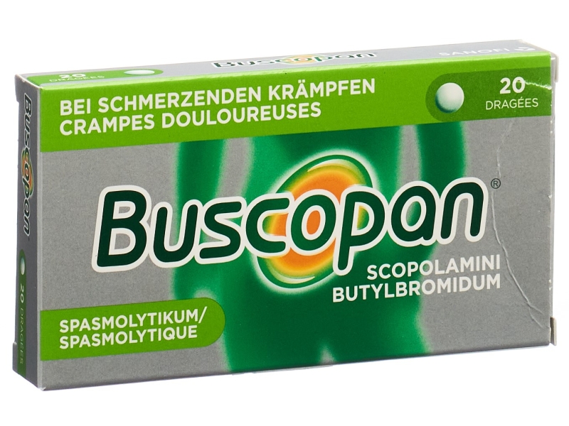 BUSCOPAN dragées 10mg 20 pièces