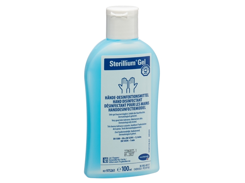 STERILLIUM Gel désinfectant mains flacon 100 ml