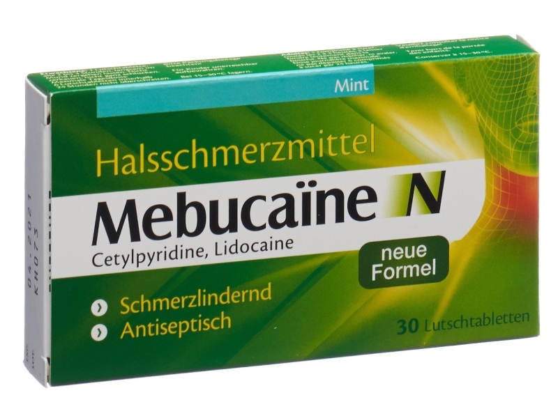 MEBUCAINE N 30 Compresse da Succhiare