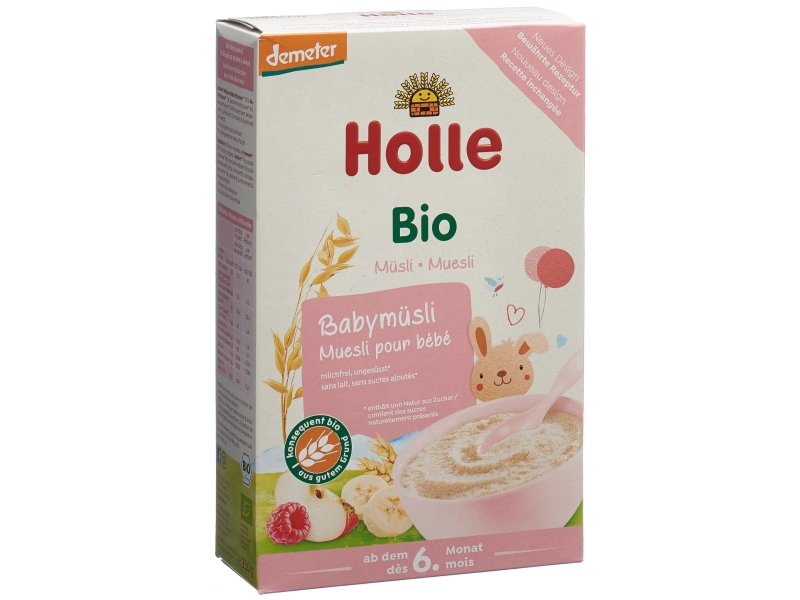 HOLLE pappa di muesli per bambini bio 250 g