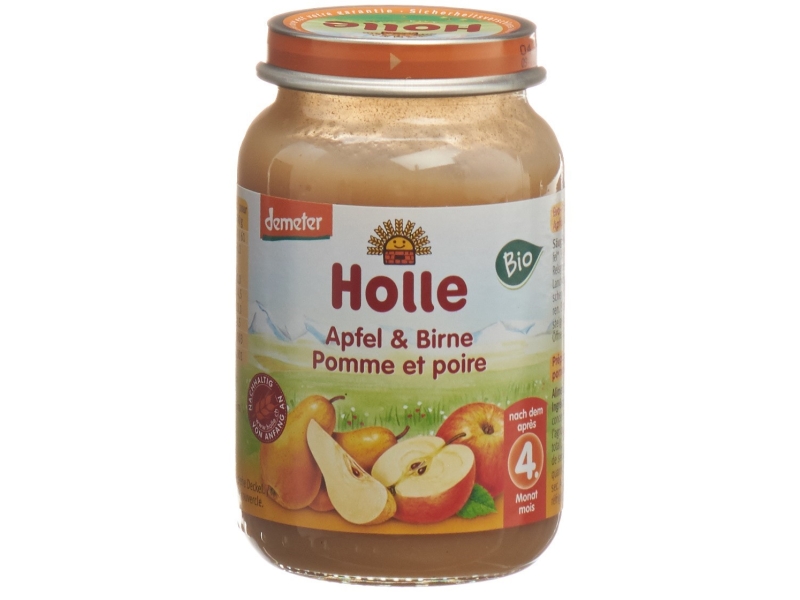 HOLLE Apfel & Birne, 190g