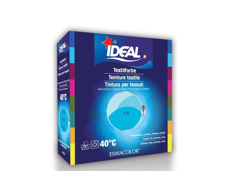 IDEAL MAXI Baumwolle Color No15 türkis