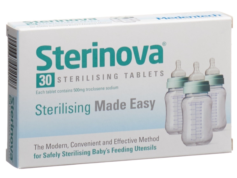 STERINOVA Desinfektionsm Brausetabl 500 mg 30 Stk