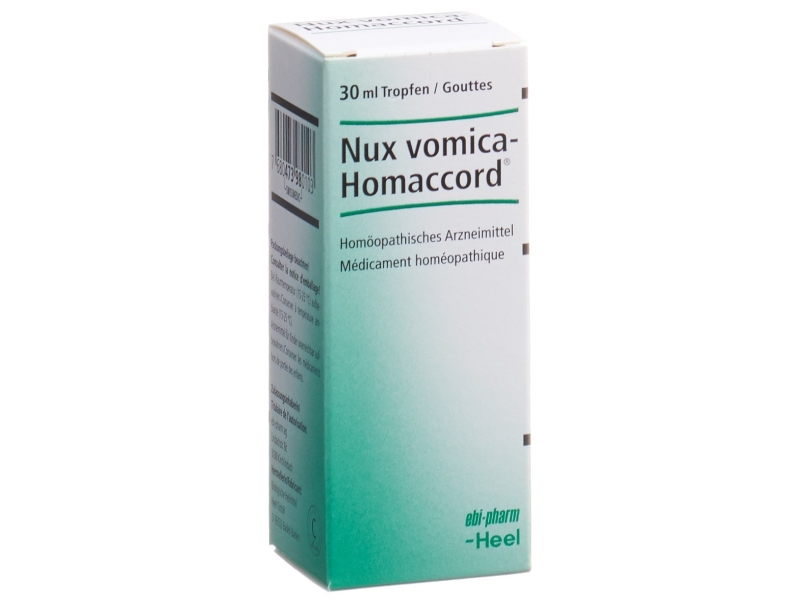 HOMACCORD Nux vomica Tropfen Fl 30 ml