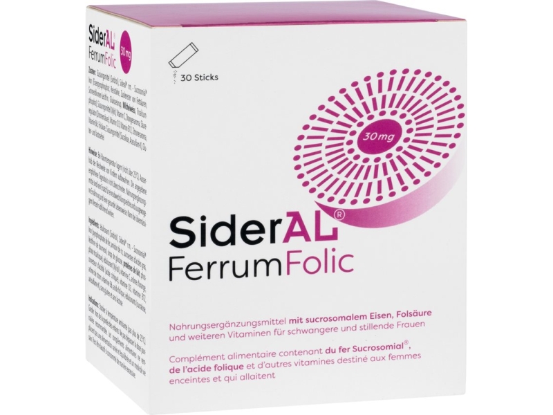 SIDERAL Ferrum Folic Plv 30 Btl 1.6 g