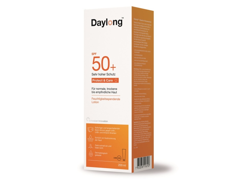 DAYLONG Protect&care Lait SPF50+ tube 200 ml
