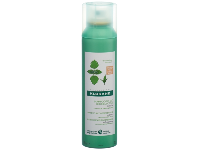 KLORANE Shampoing sec ortie teinté spray 150 ml