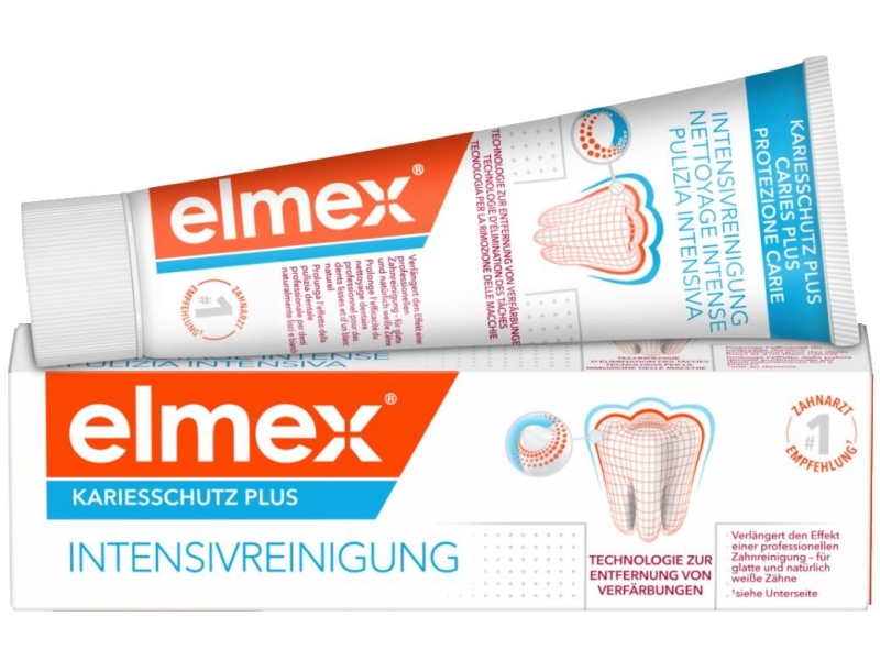 ELMEX Dentifrice Nettoyage Intense, 50 ml