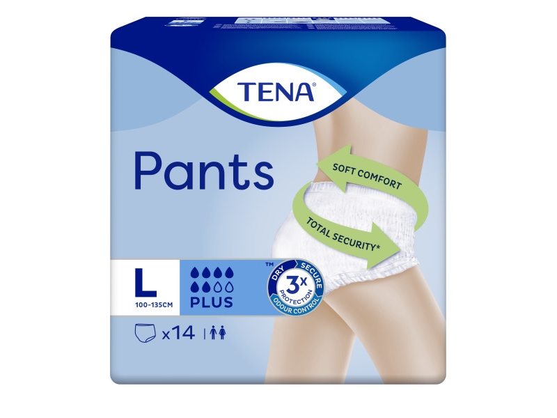 TENA Pants Plus L 100-135cm 14 Stk