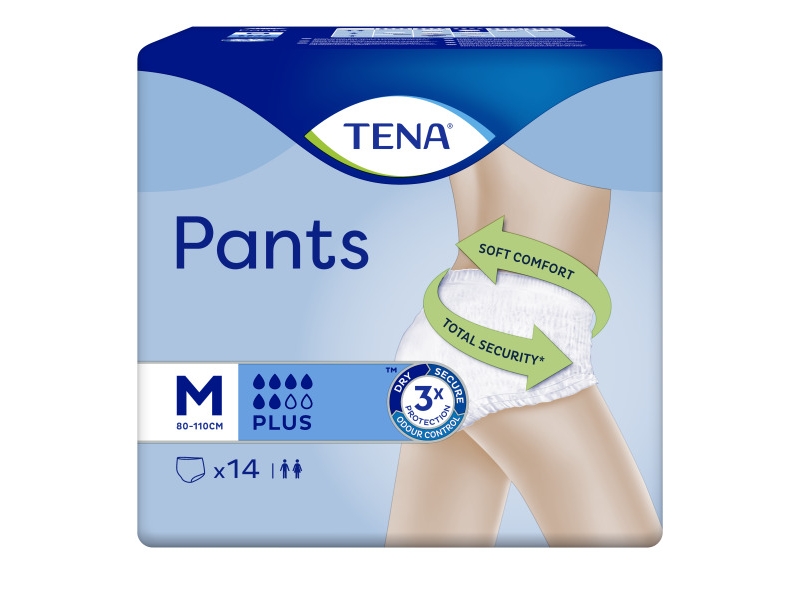 TENA Pants Plus M 80-110cm 14 Stk