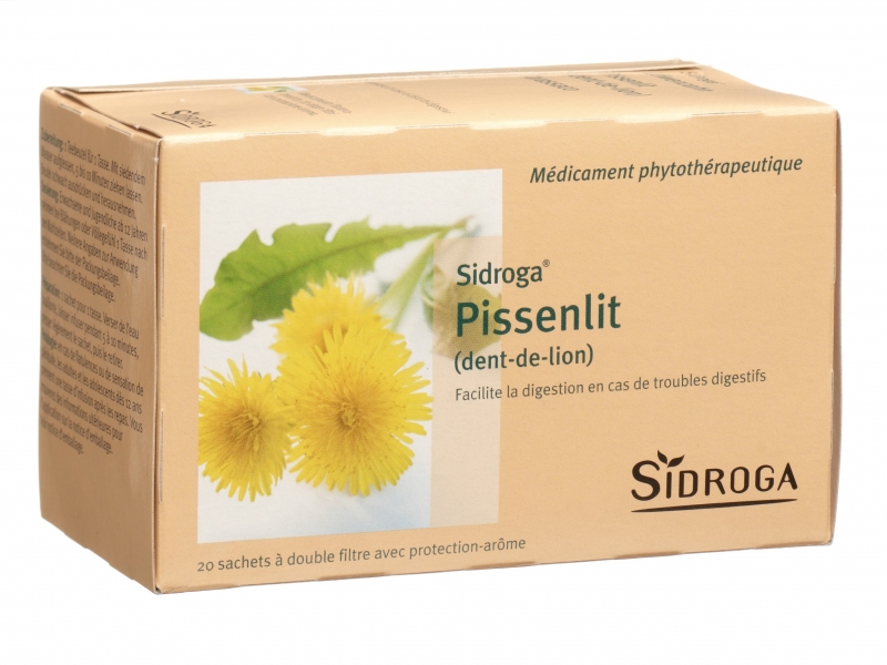 SIDROGA Pissenlit sachet 20 pièces