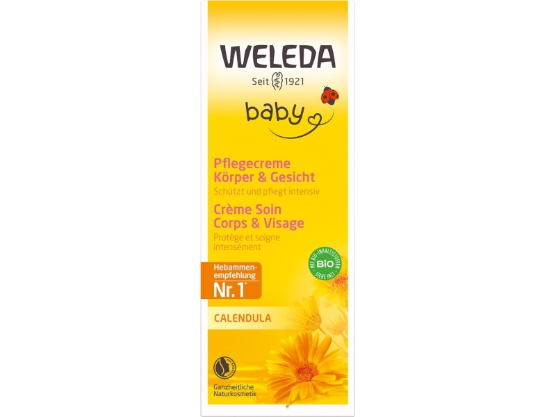 WELEDA BABY calendula crema per il corpo tubo 75 ml