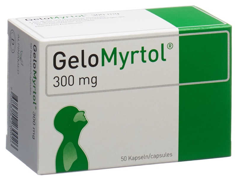 GELOMYRTOL capsules 50 pièces