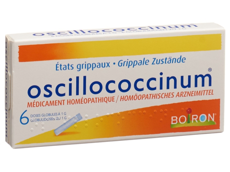 OSCILLOCOCCINUM globuli 6 X 1 dosi