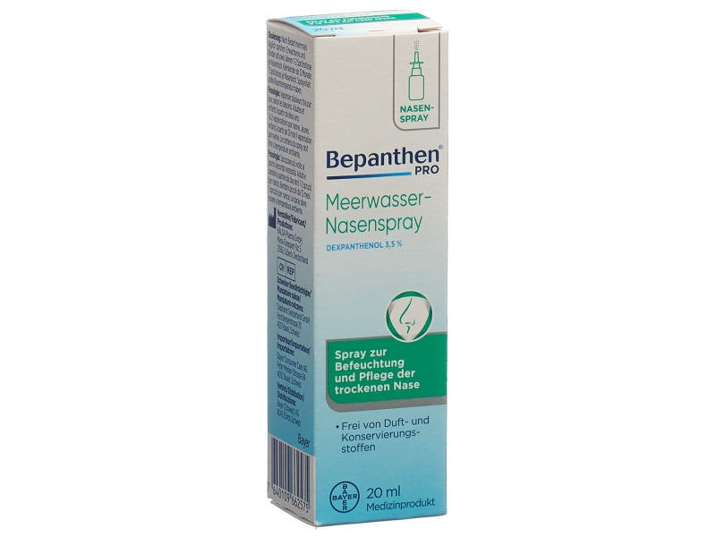 Bepanthen spray nasal à l'eau de mer 20ml