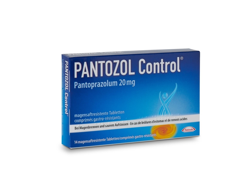 PANTOZOL CONTROL compresse rivestite con film 20 mg 14 pezzi