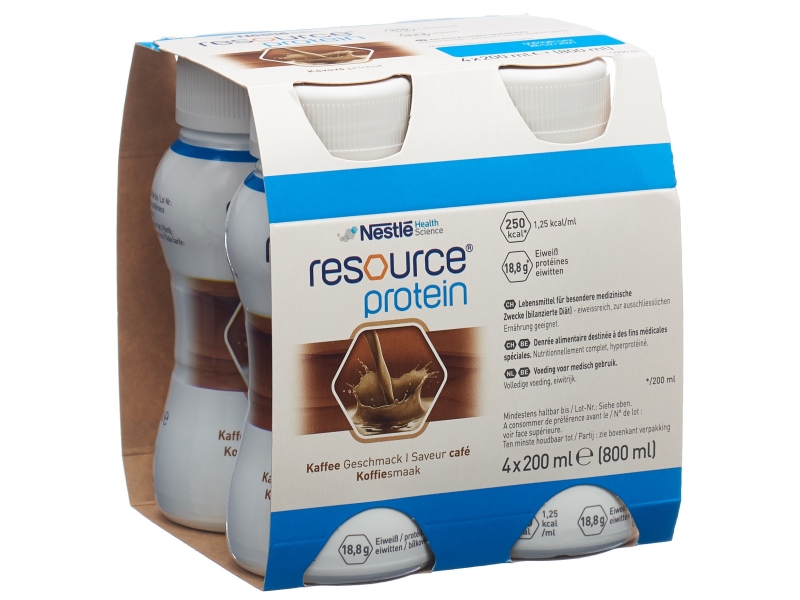 RESOURCE PROTEIN Kaffee 4 x 200 ml