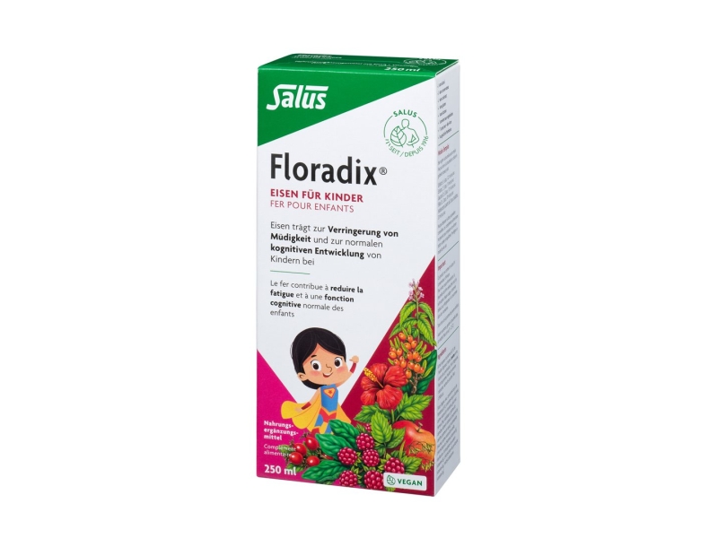 FLORADIX Eisen + Vitamine für Kinder Saft 250 ml