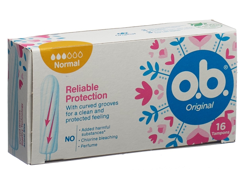 OB TAMPONS ORIGINAL NORMAL 16 STK