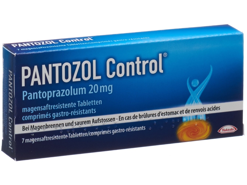 PANTOZOL CONTROL Filmtabl 20 mg 7 Stk