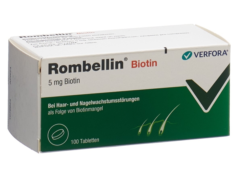 ROMBELLIN Tabl 5 mg Biotin 100 Stk