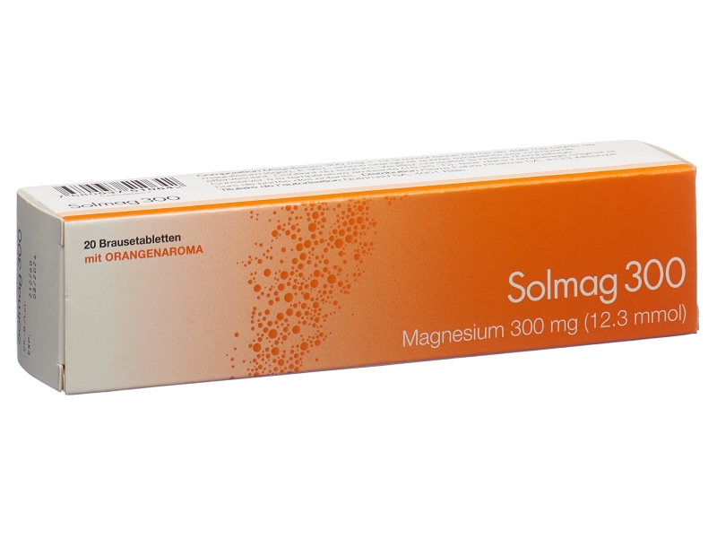 SOLMAG 300 BRAUSETABL ORANGENAROMA DS 20 STK