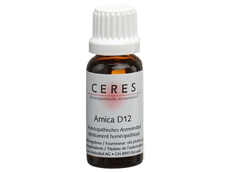 CERES arnica 12 D dilution fl 20 ml