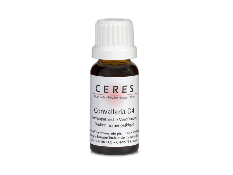 CERES convallaria 4 D dilution fl 20 ml