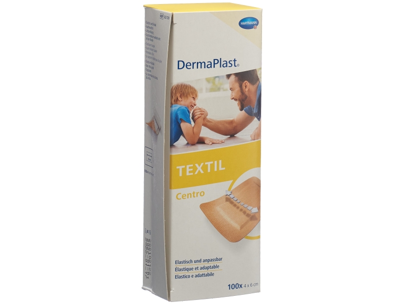 DERMAPLAST Textil Centro 4cmx6cm hautf 100 Stk