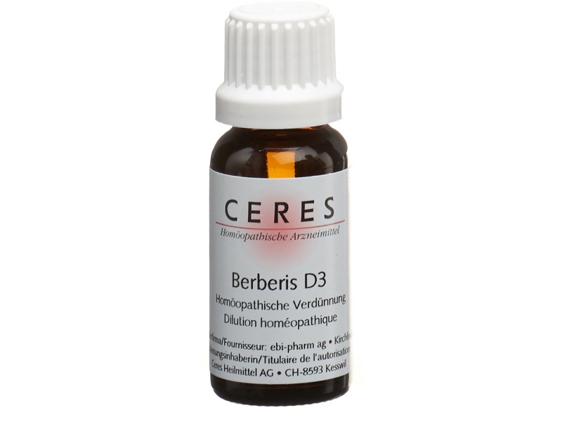 CERES berberis 3 D dilution fl 20 ml