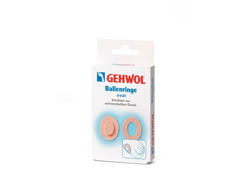 GEHWOL anneaux oignons oval 6 pce