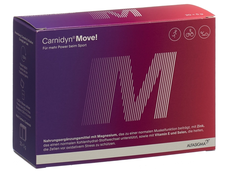 CARNIDYN Move Plv 20 Btl 5 g