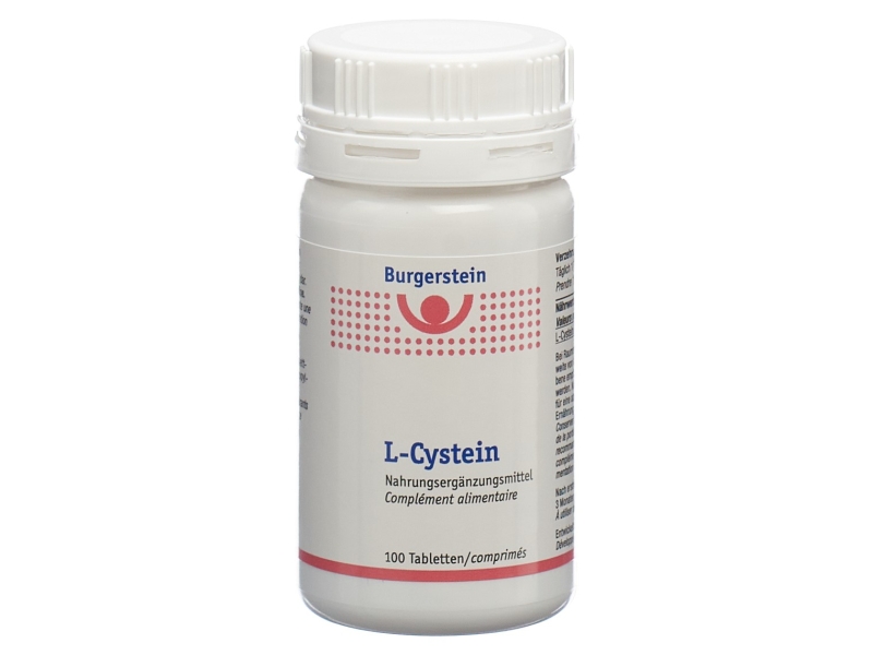 BURGERSTEIN L-Cystein comprimés boîte 100 pièces