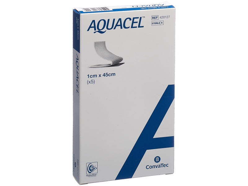 AQUACEL mèches hydrofibre 1x45cm renf fibre 5 pce