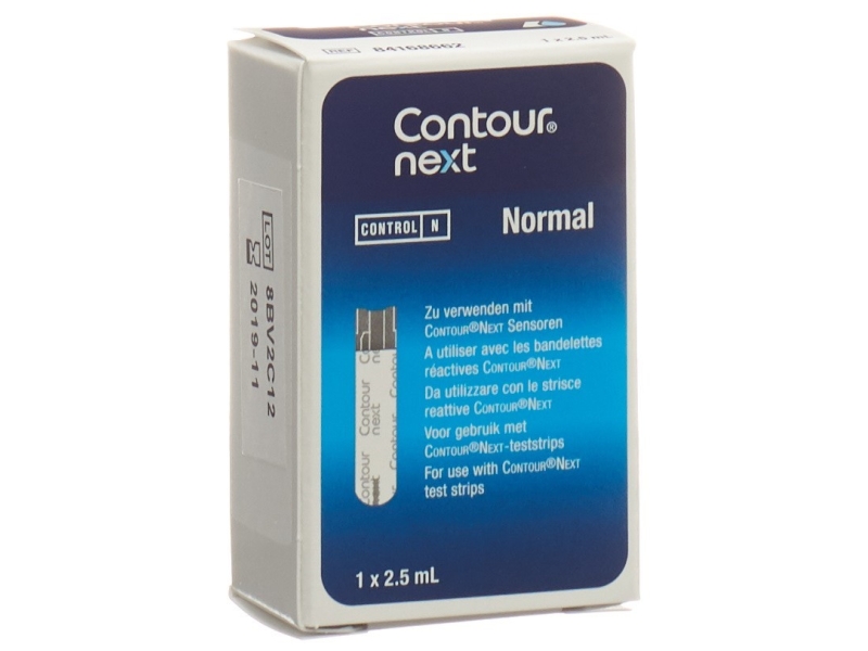 CONTOUR NEXT solution de contrôle normal 2.5 ml