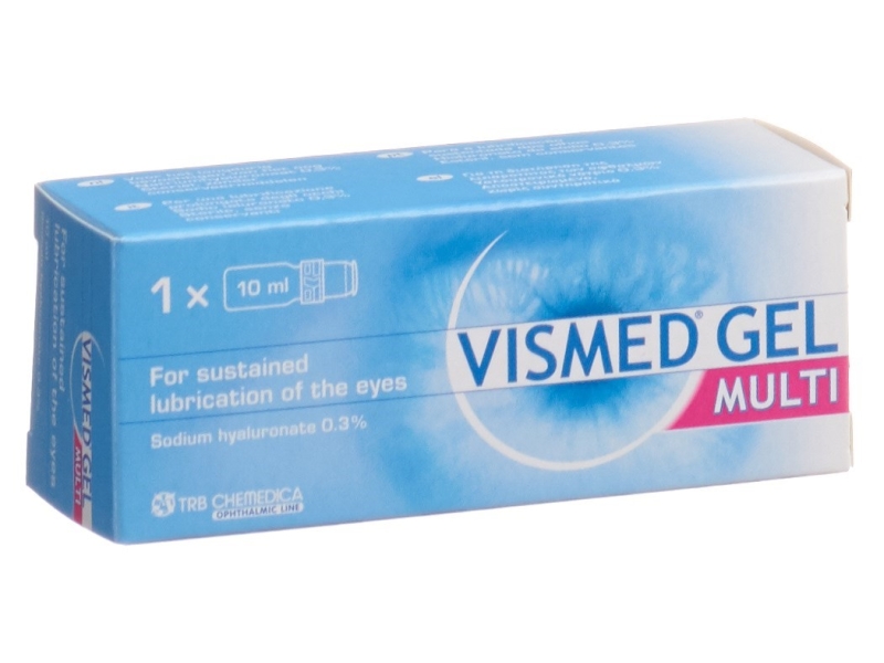 VISMED gel 3 mg/ml multi hydrogel fl 10 ml